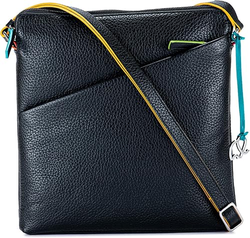 MYWALLIT N/S Cross Body, Bandolera Unisex Adulto, Black