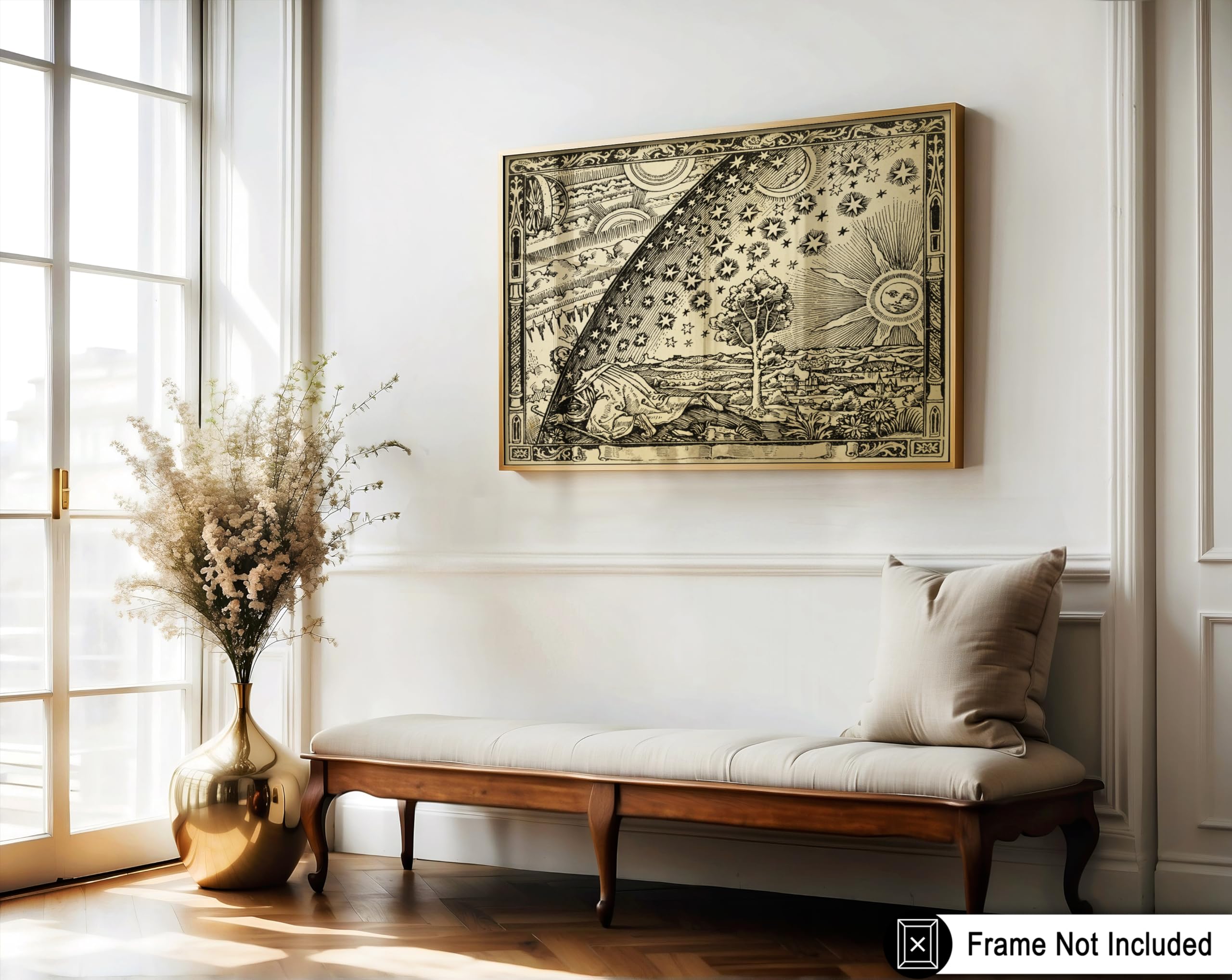 Amazon.com: Monem Art Vintage Flammarion Engraving Print - Retro