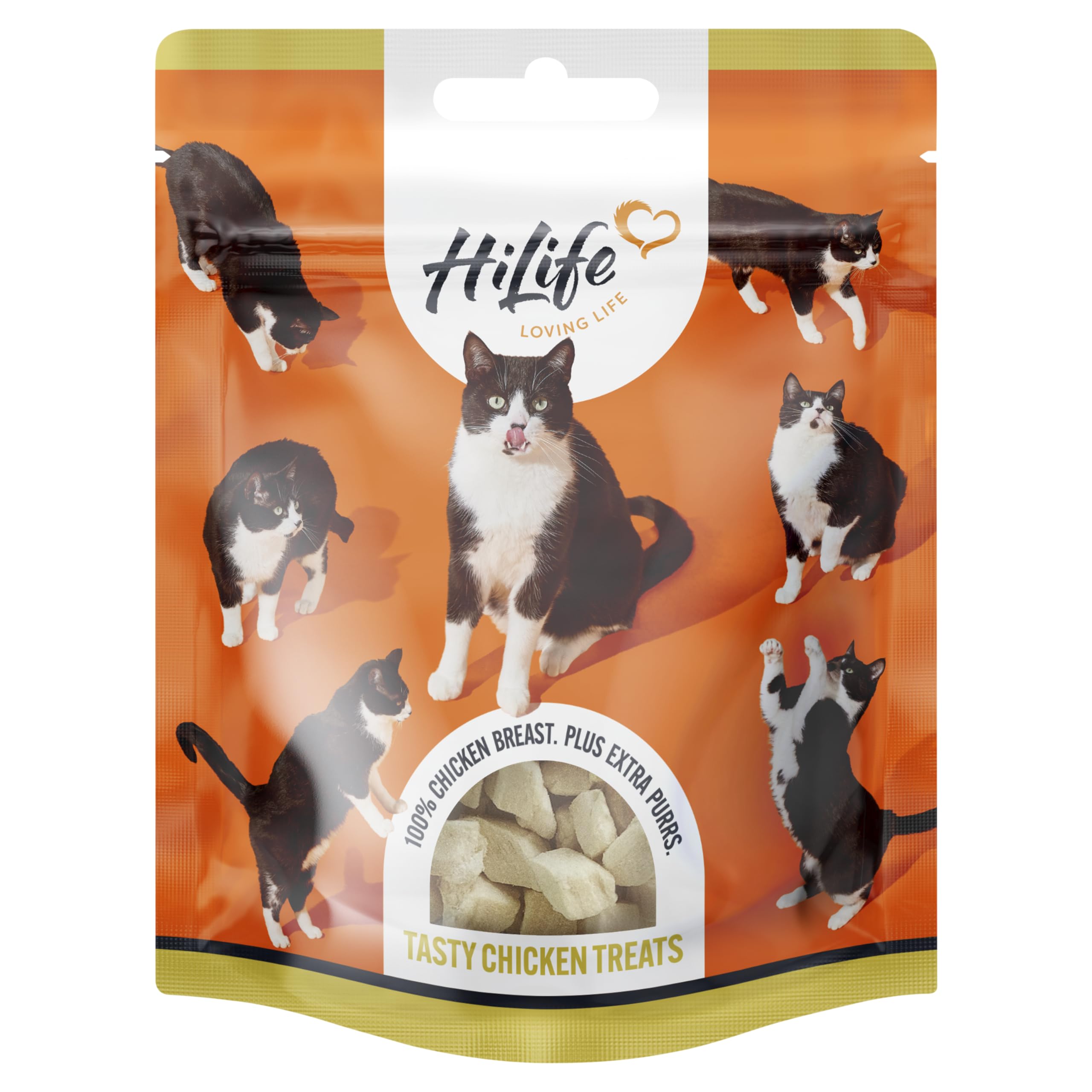 HiLife Indulge Me Treats Chicken Breast Cat Treats, 10g