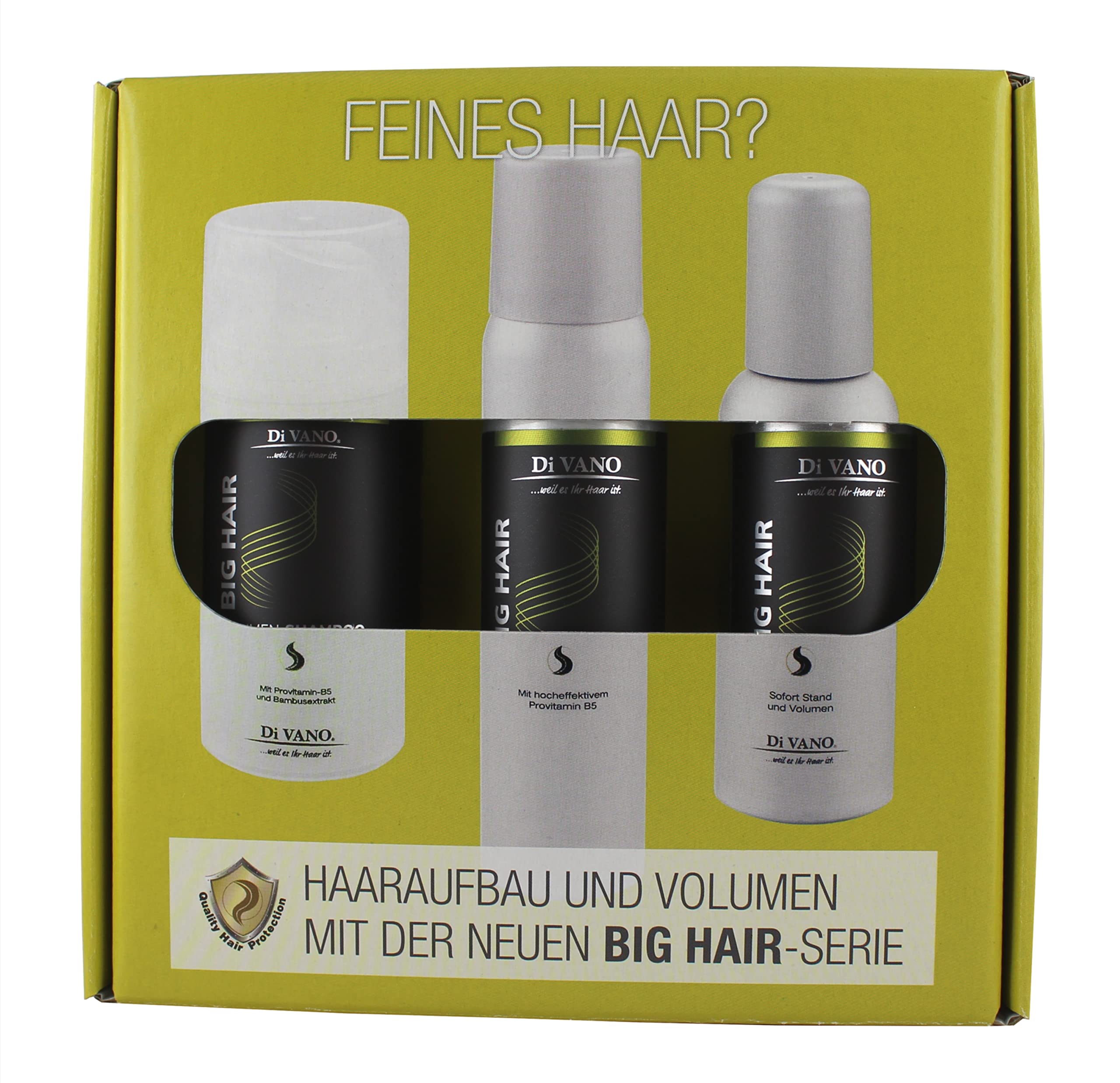 Haarverdicker Startset | für mehr Haarvolumen | gegen Feines Dünnes Haar Big Hair mit Haarverdicker Shampoo Ansatz-Volumenspray (300mlp)