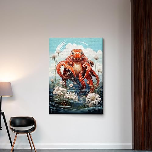 Miniatura 3 de Funny Sea Critters Bathroom Decor Rules, Novelty ocean Shark Bathroom Art Prints, Sea Wall Art for Nursery, Boys, Son, Nephew, Kids Bathroom Decor,