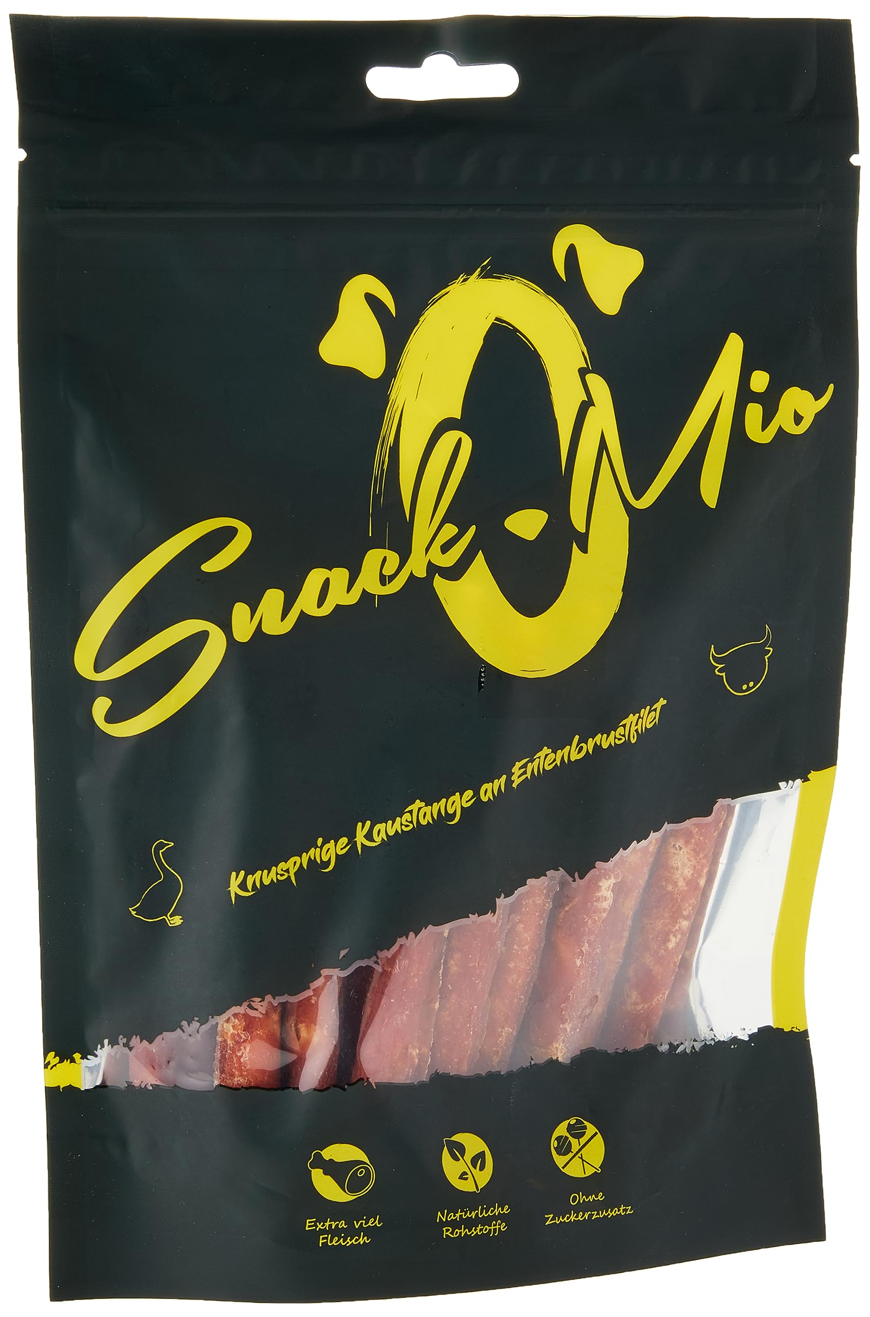 Snackomio Venandi Animal Croccante Bastoncino Da Masticare A Base Di Filetto Di Petto Di Anatra - Mastica Premium Per Cani,200G - 200 g