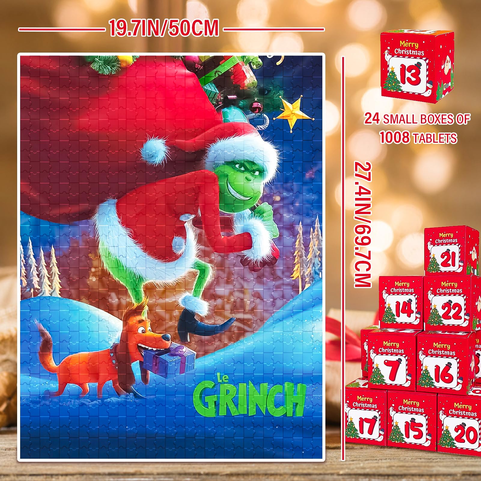 Calendario De Adviento Rompecabezas 2024 - Cascanueces Suite | Envío Gratis