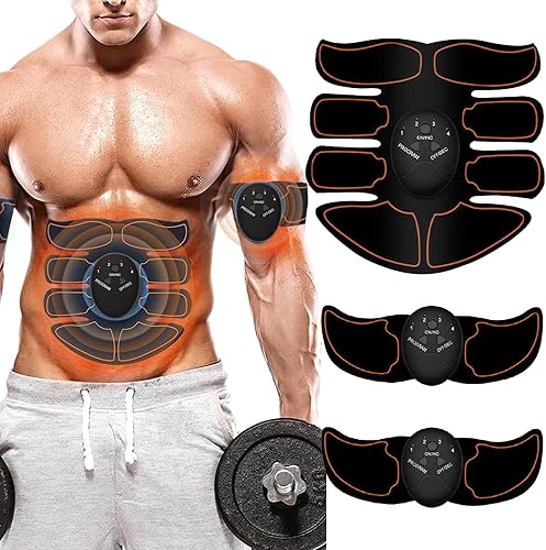 Zariocy Equipo portátil de entrenamiento de fitness para hombres y mujeres, para abdominales, brazos, piernas, ejercicio de oficina en casa, 10