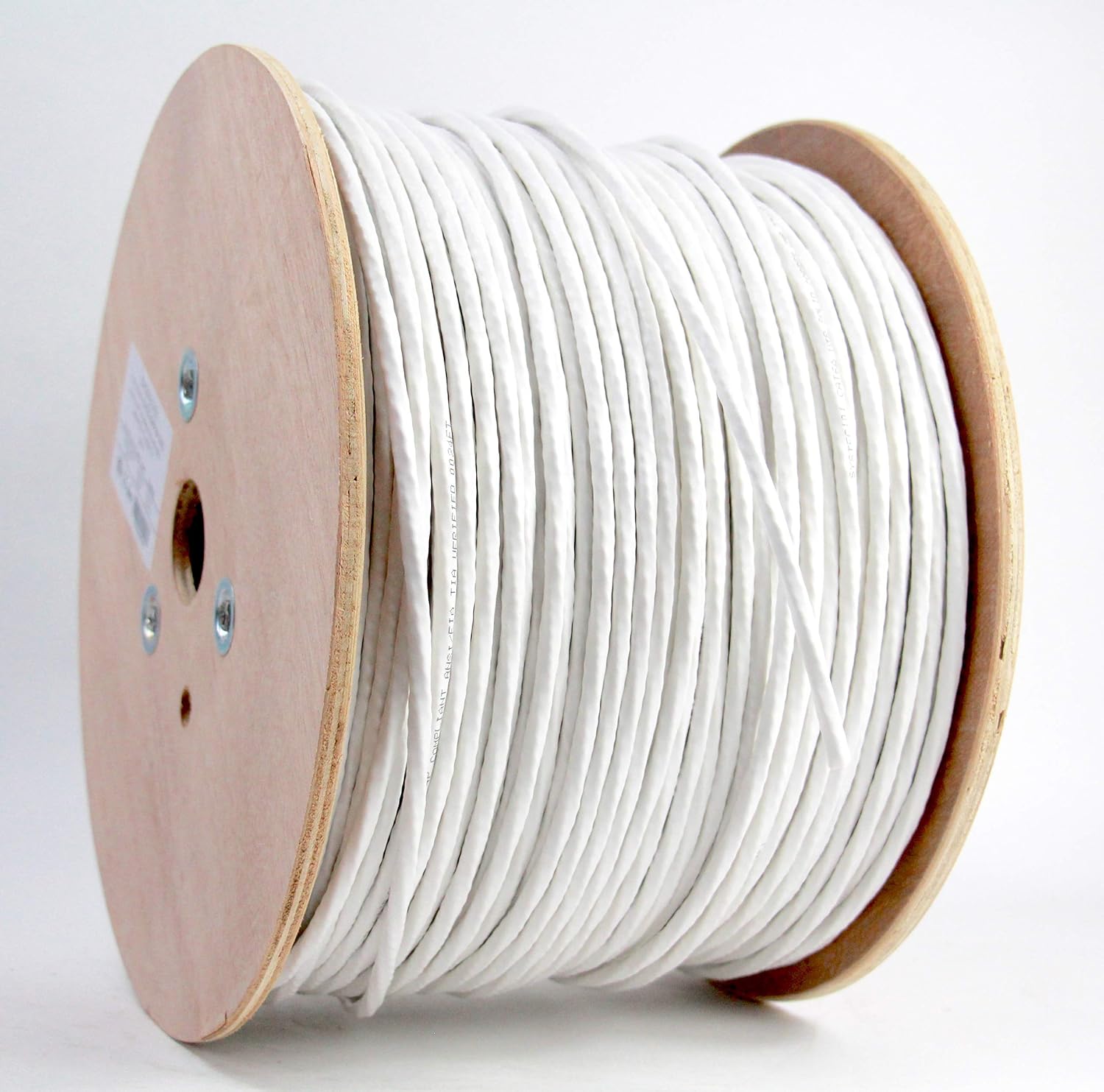 Free Shipping Offer Cat6a Riser CMR UTP Cable, Solid Bare Copper, White and Blue, 23AWG 650MHz, ETL Listed, 1000FT ETHERNET Networking Cable (White) Exclusive Discount 50% Price Cat6a Riser CMR UTP Cable, Solid Bare Copper, White and Blue, 23AWG 650MHz, ETL Listed, 1000FT ETHERNET Networking Cable (White)