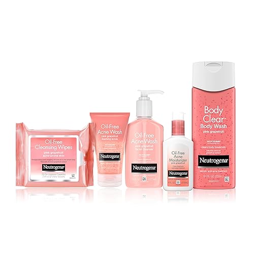 Miniatura 8 de Neutrogena Hidratante facial para acné sin aceite con tratamiento de acné de ácido salicílico 5 loción facial para lucha contra el acné de pomelo