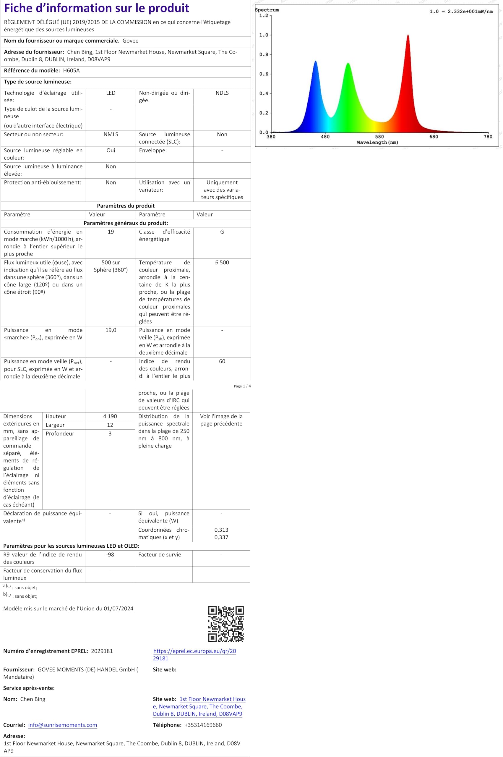 Govee TV Backlight 3 Lite Avec Correction Fisheye Synchronisation Pour govee-tv-backlight-3-lite-avec-correction-fisheye-synchronisation-pour