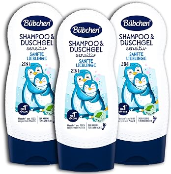 3 Pack B bchen Children Shampoo & Shower Gel 2in1 Gentle Lieblinge Sensitive 3 X 230 ML