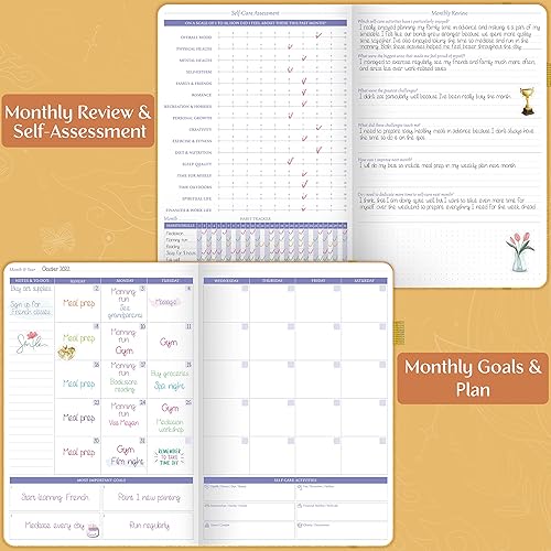 Miniatura 4 de Legend - Diario de autocuidado  Diario de reflexión diaria guiada para apoyar la salud mental y física  Cuaderno diario de estado de ánimo,