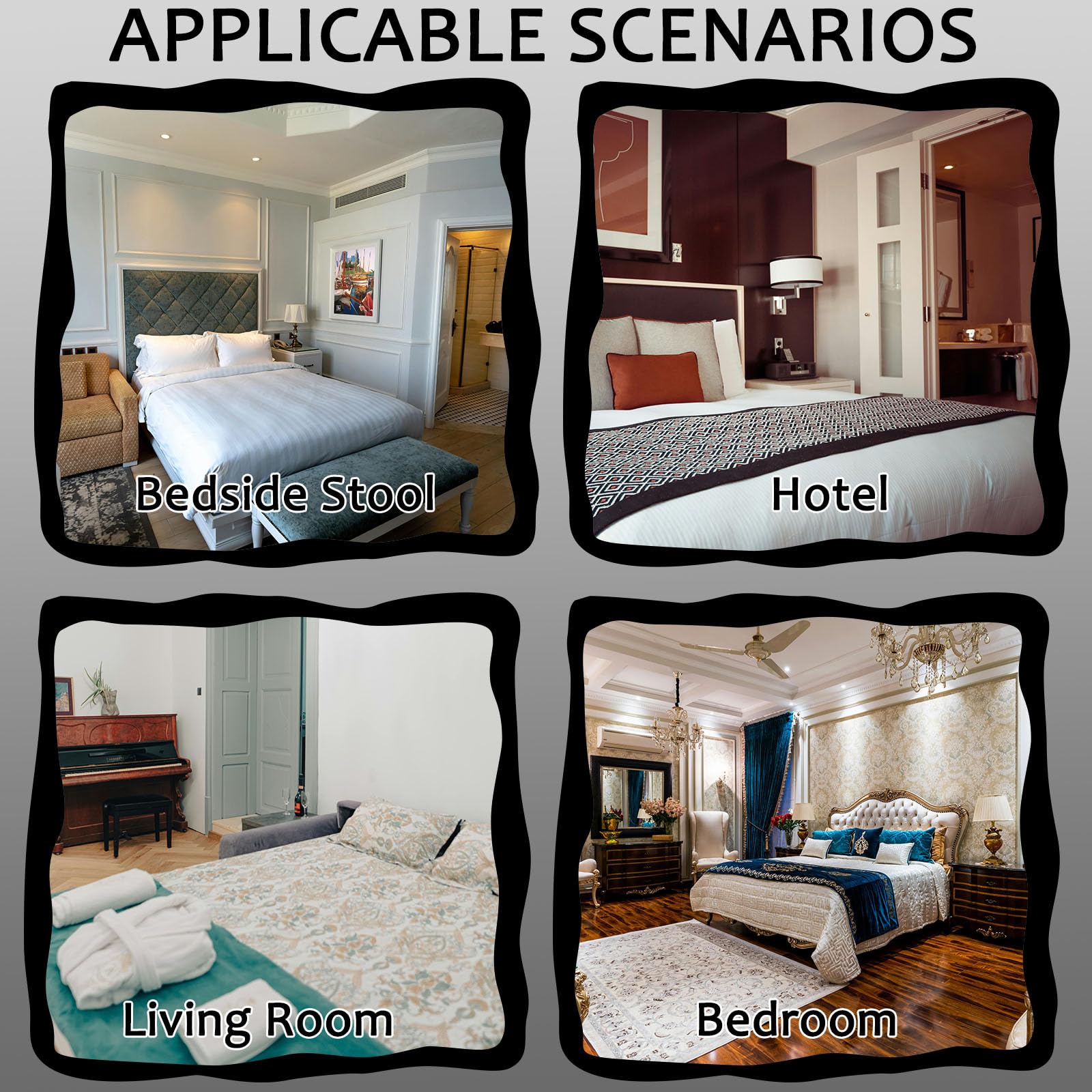 Odot Bettläufer mit Kissen Set, Bettläufer für den Fuß des Bettes mit Passende Kissenbezug Weich Mode Bettlaufer für Gästehaus Hotel Schlafzimmer Dekoration-Plaid (130x230+45cm,Khaki)