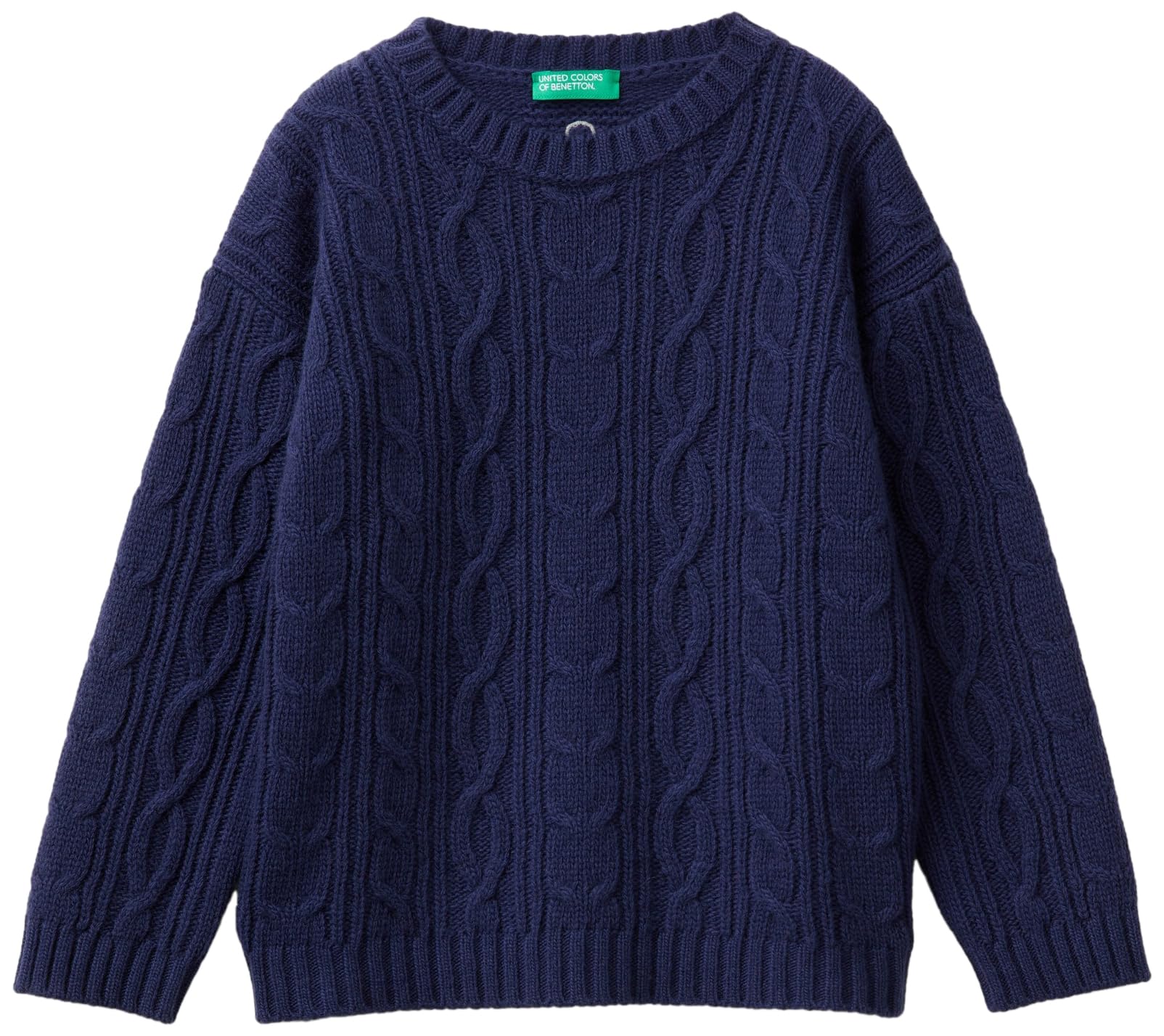 United Colors of Benetton Maglia G/C M/L 1344g100r Maglione Bambini e Ragazzi