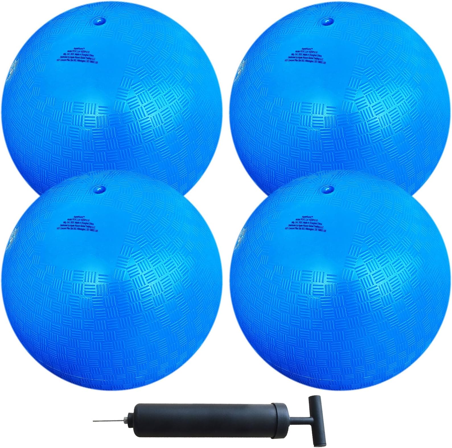 Blue 4-Pack 8.5″ Dodgeball