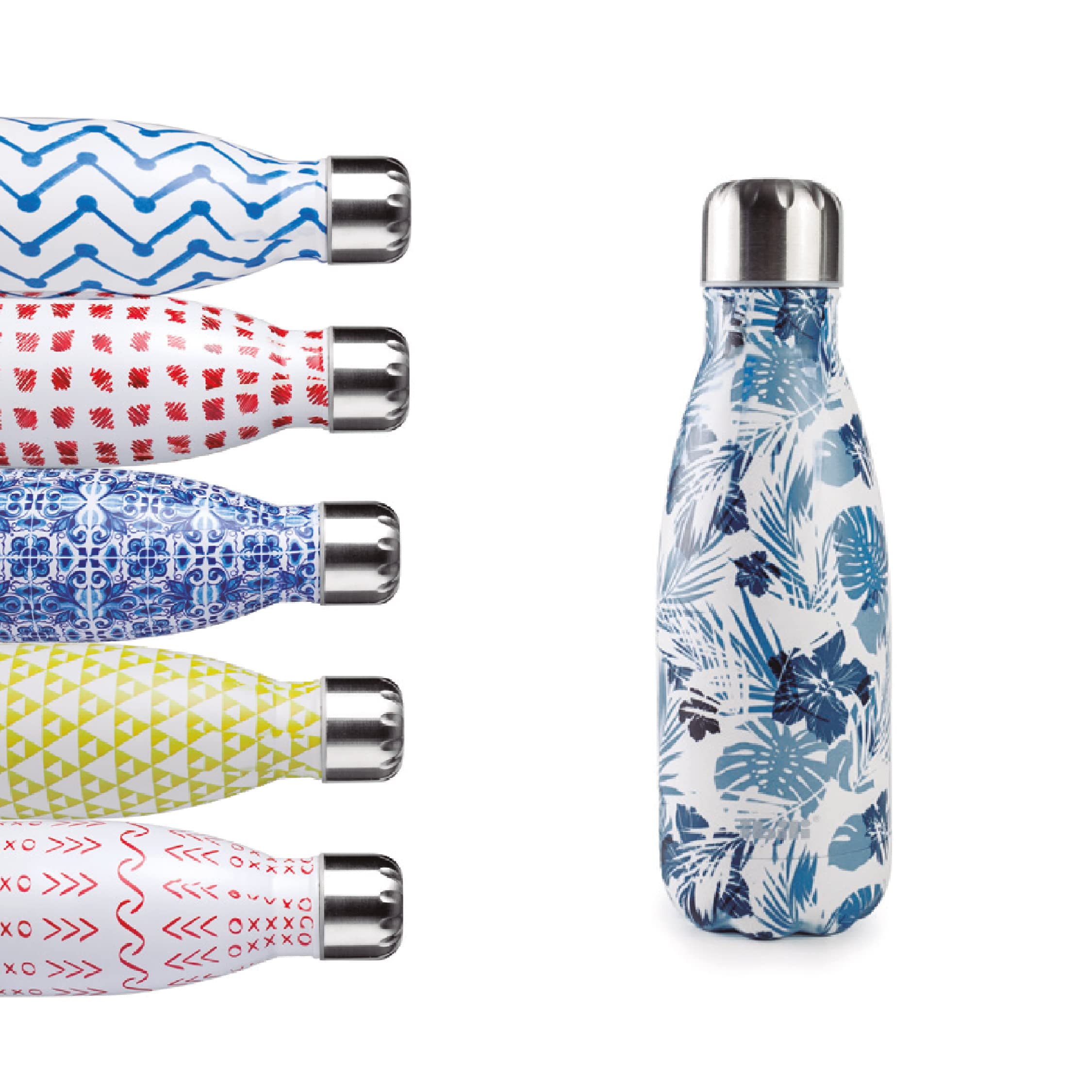 IBILI Thermos Bottle with Double Wall, Tropic, 350 ml, 18/10 Stainless Steel, Double Wall, Reusable