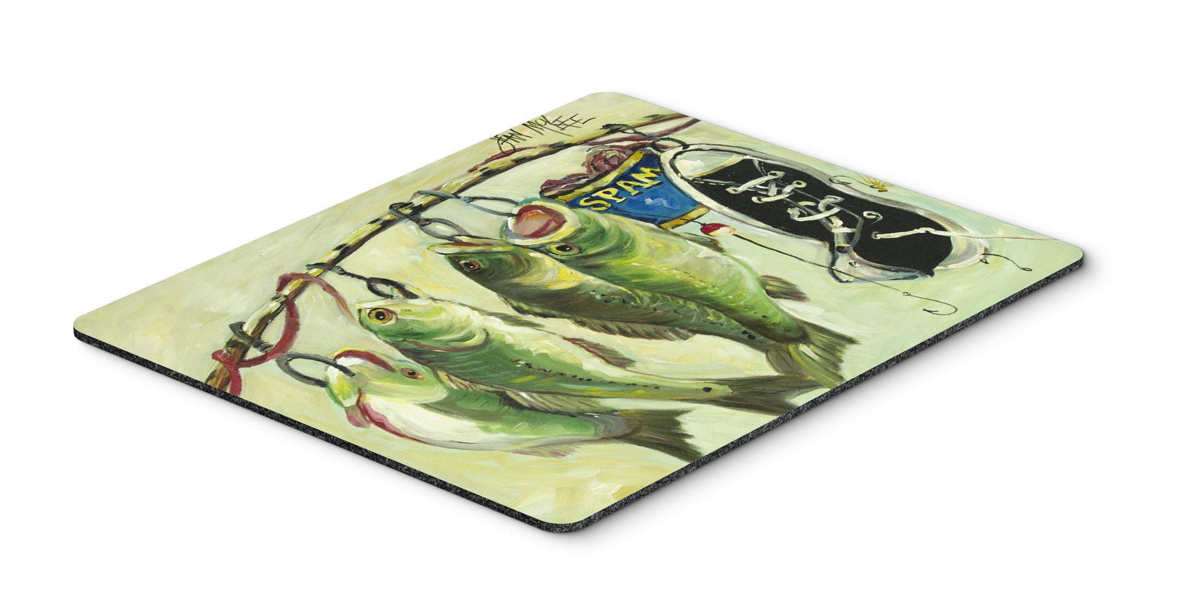 Caroline 's Treasures JMK1113DDM - Esterilla de secado para plato de pescado con espuma, 35,56 x 53,34 cm, multicolor : Caroline's Treasures