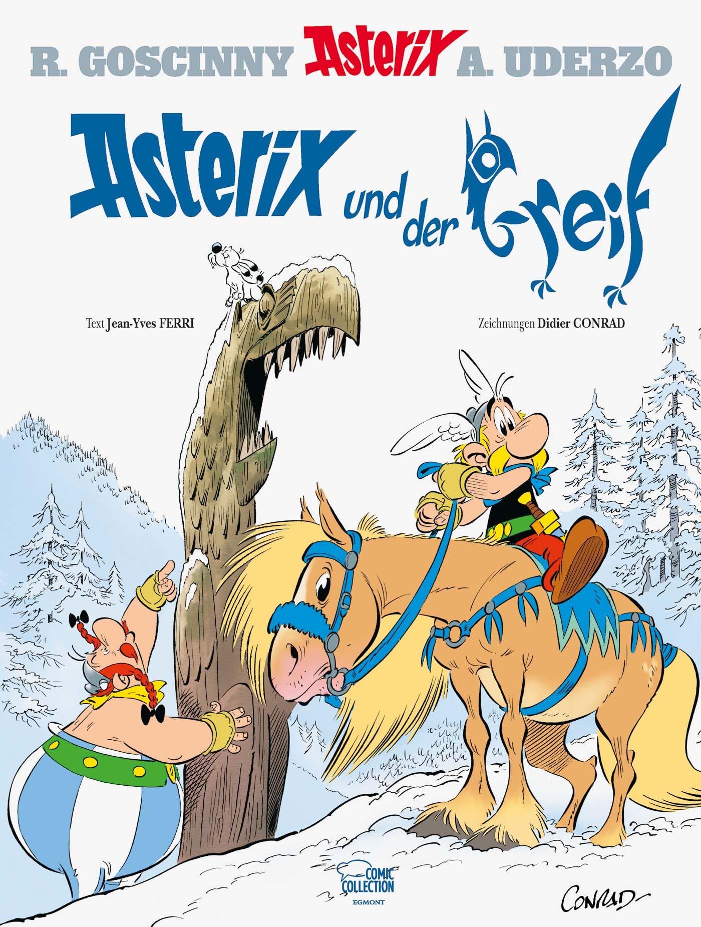 Asterix in German: Asterix und der Greif