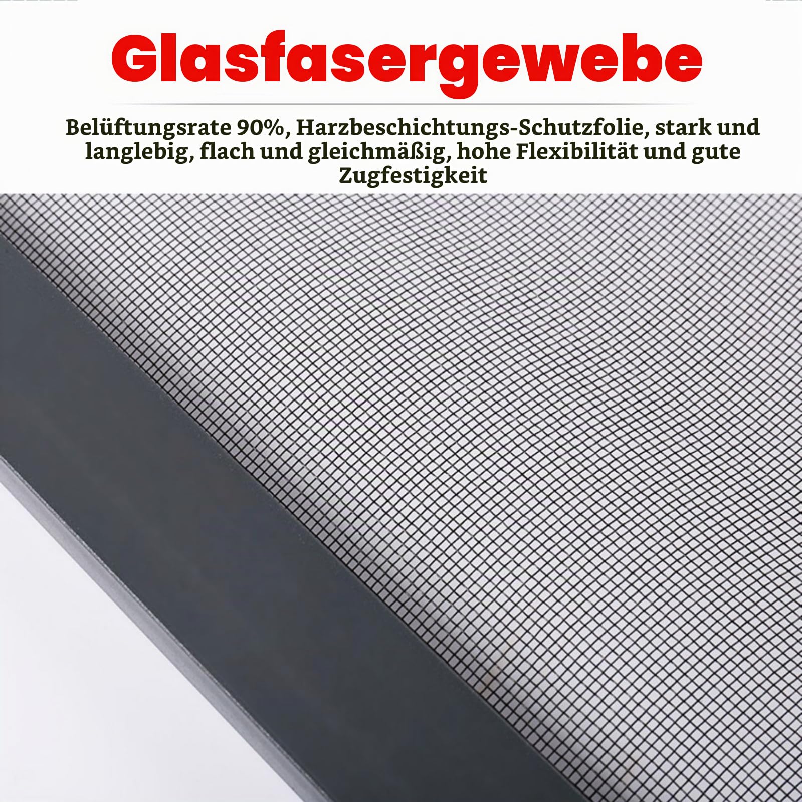 Insektenschutz Fenster Rollo, Mass Dekor Fliegengitter, Rahmen aus Aluminiumlegierung, Mückennetz Fenster, Einfaches Anbringen, Insektenschutz für lüftungsschlitze Fensters