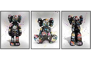 Hypebeast Kaws Poster - Modern Decor for Boys Room