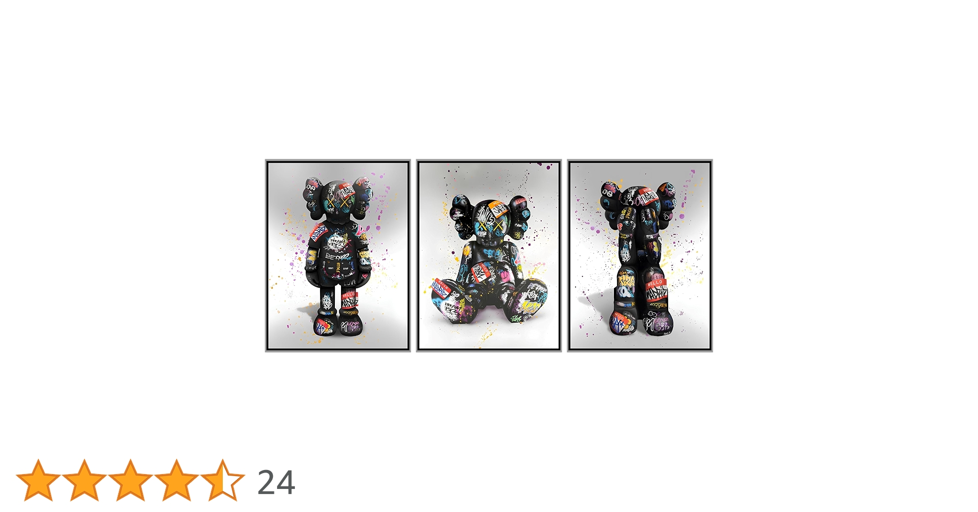 MEDICOM TOY - Kaws Tokyo First Poster ポスター 3点セット MEDICOM TOY - Kaws Tokyo First Poster ポスター 3点セット