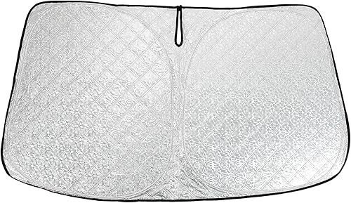 Miniatura 6 de D-Lumina Parasol para parabrisas RAV-4 compatible con Toyota RAV4 2019 2020 2021 2022 2023  3 capas de material 240T, protector solar plegable para