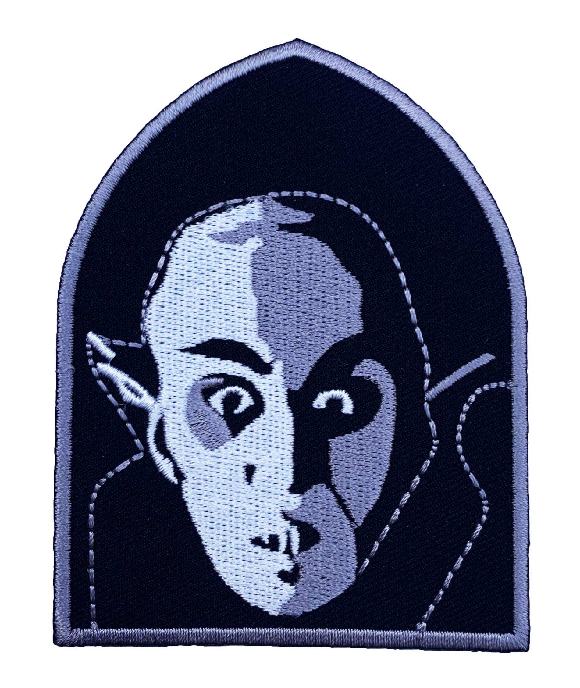 Karma Patch Count Orlock Patch Embroidered Iron/Sew On Badge Diy Applique Nosferatu Horror Movie Souvenir Vampire Monster Dracula Costume Retro