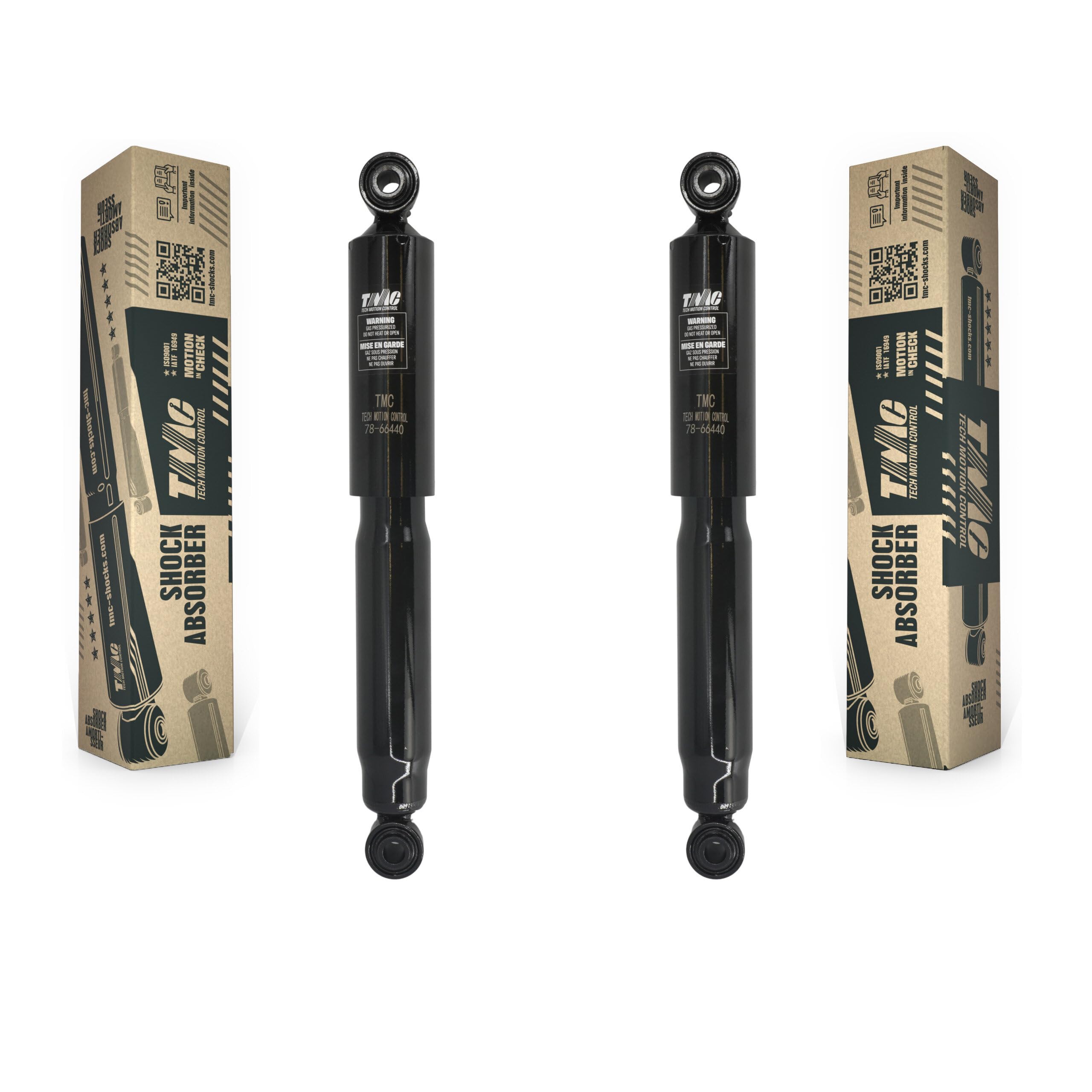 TMC Rear Suspension Shock Absorbers Pair Replacement For Honda Civic - Left Right Side (Driver Passenger) K78-100412 — view 26