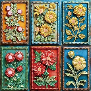 WSLWXSHM 5D Special Shape Diamond Art Kits for Beginners, Diamond Painting Kits for Adults Flower, Crystal Rhinestones Diamond Painting for Home Wall Decoration Gift 12×12inch/30×30cm