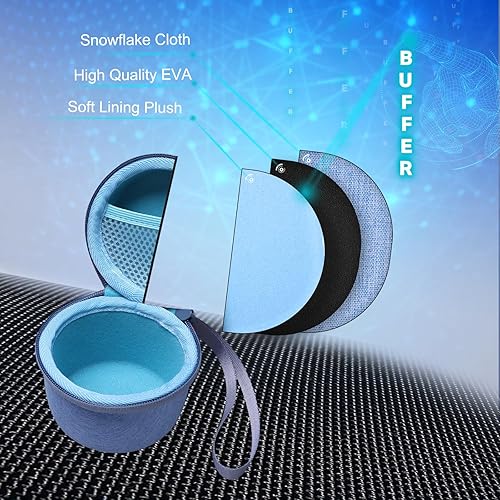 Miniatura 6 de XANAD Estuche rígido para Hatch Rest Go Baby Sound Machine (azul)