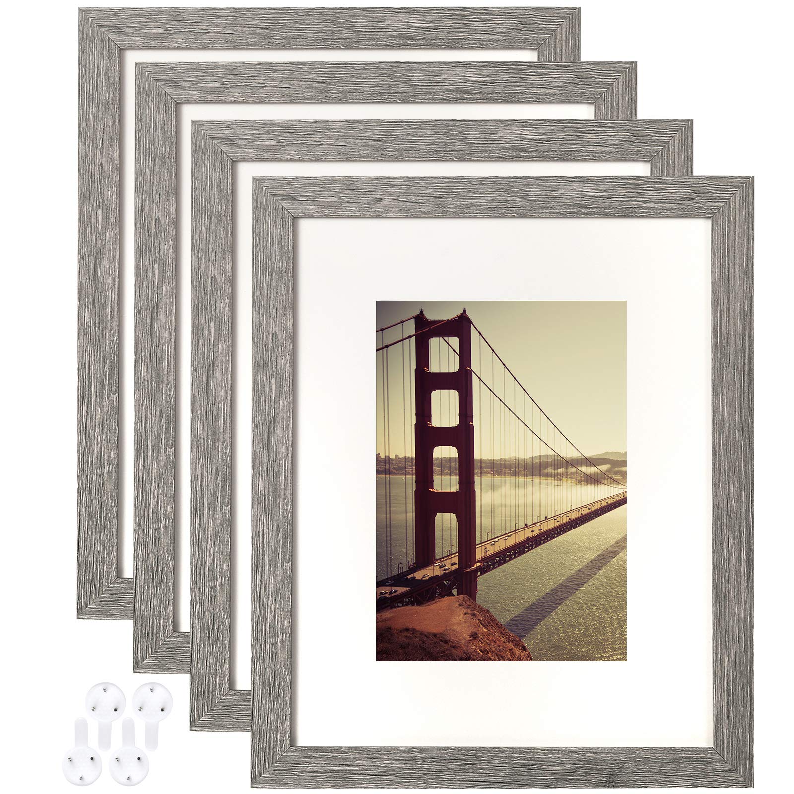 Rustic Farmhouse Picture Frames - Set of 4 -16 Rustic Farmhouse Picture Frames - Set of 4 -16