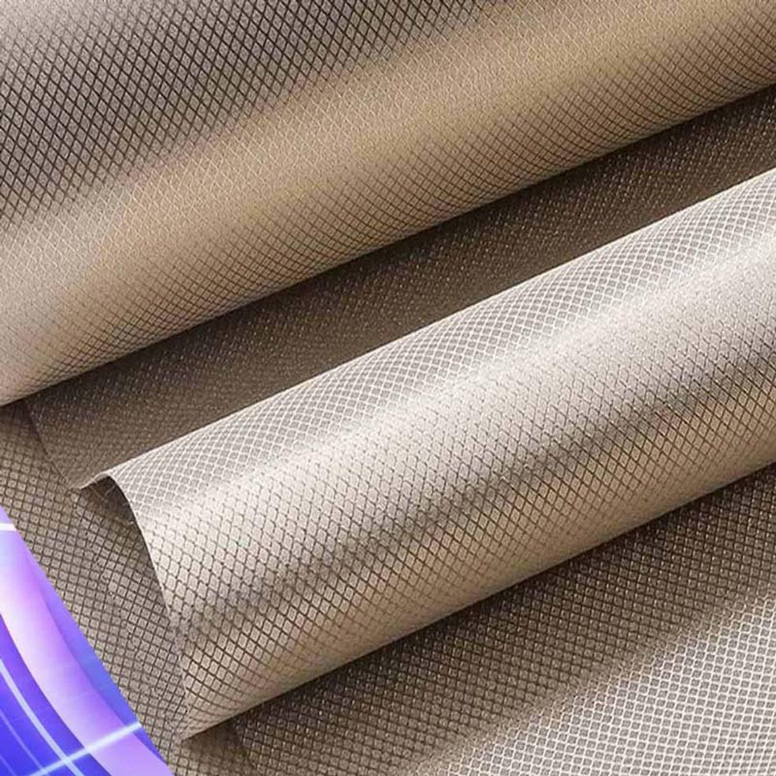EMF Protection Faraday Fabric RFID Fabric EMF Blocker Cloth Anti-Radiation Shielding Fabric for Microwave, Card Bag Cloth, Electronic Products,silver-8x1.1m