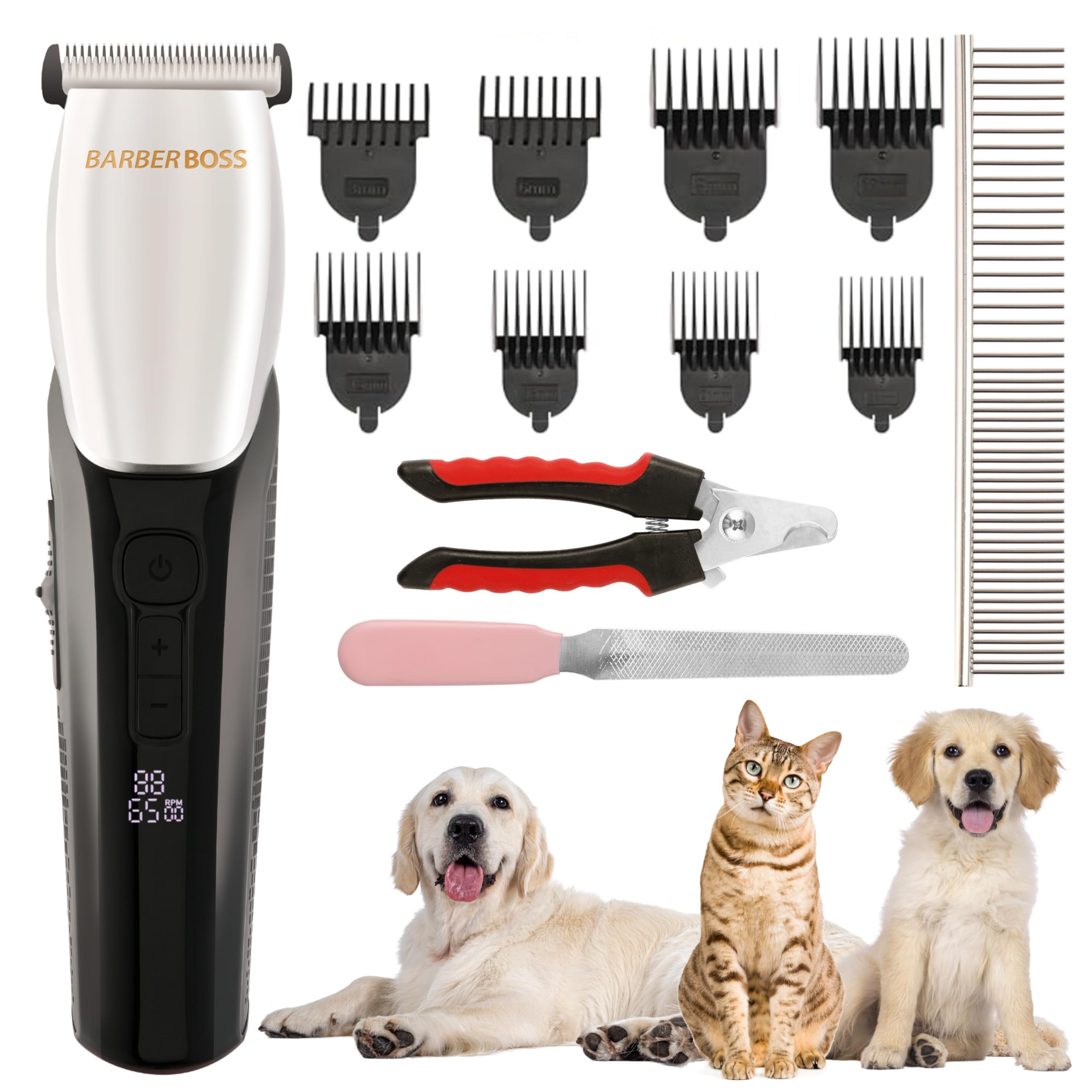BarberBoss Cordless Pet Grooming Kit