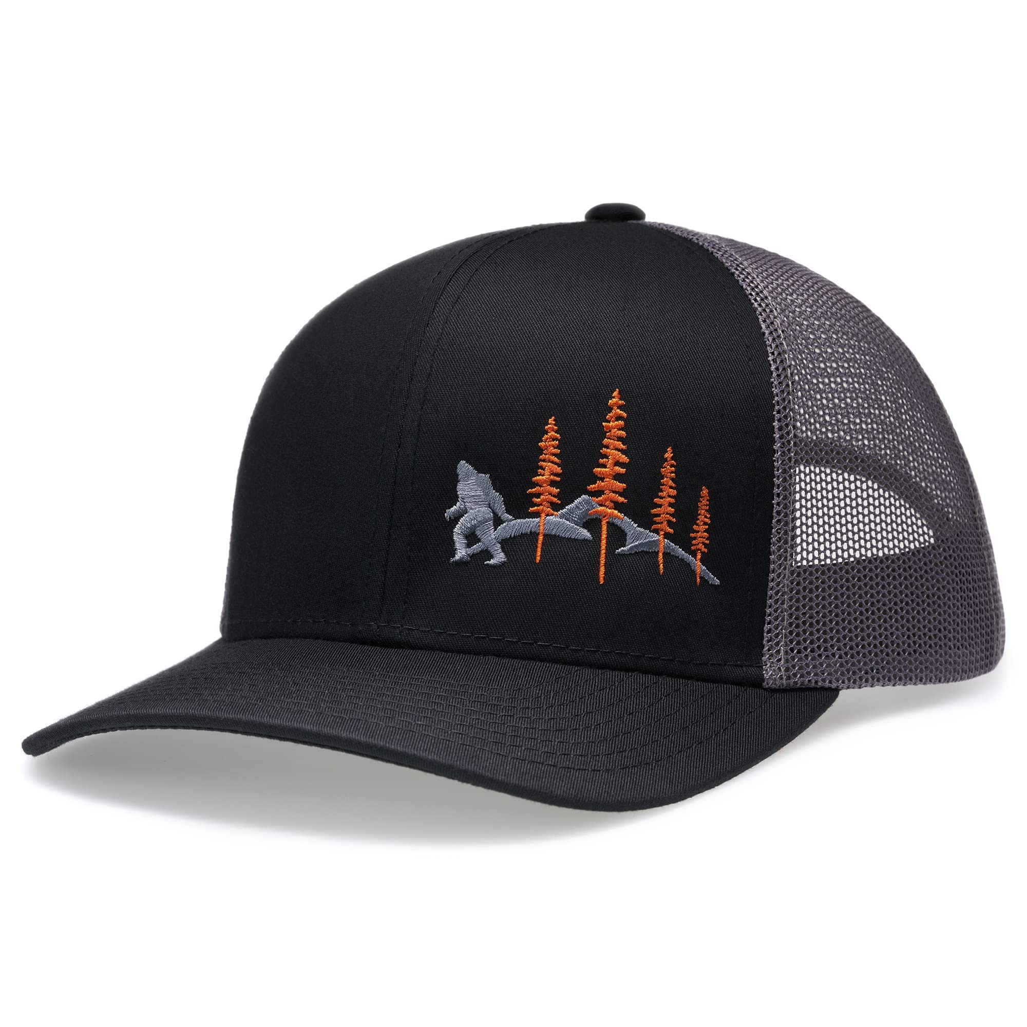 LARIX Wild Bigfoot Trucker Hat (No-Sweat Hat Liner Included)
