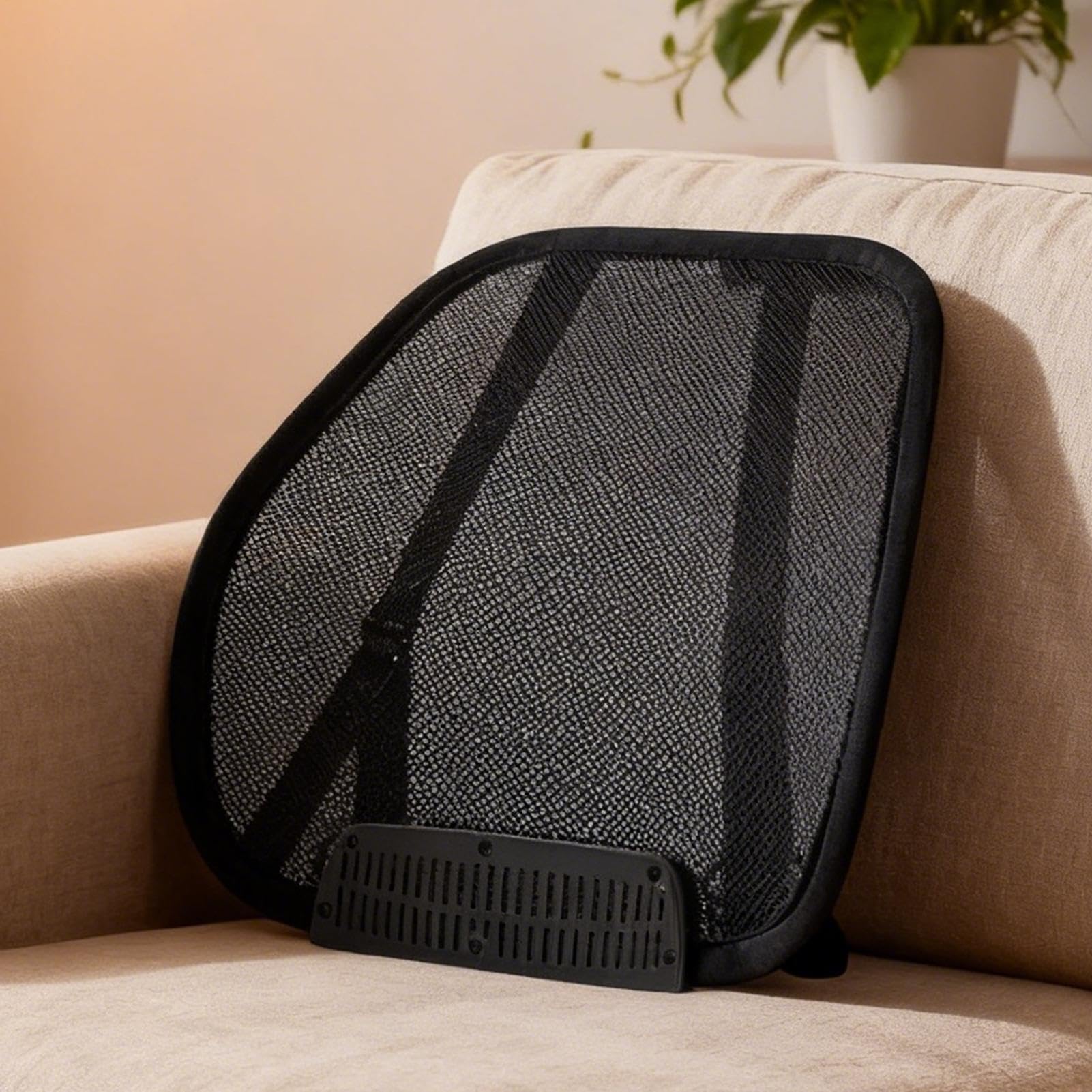 Soporte lumbar genérico para asiento de coche refrescante