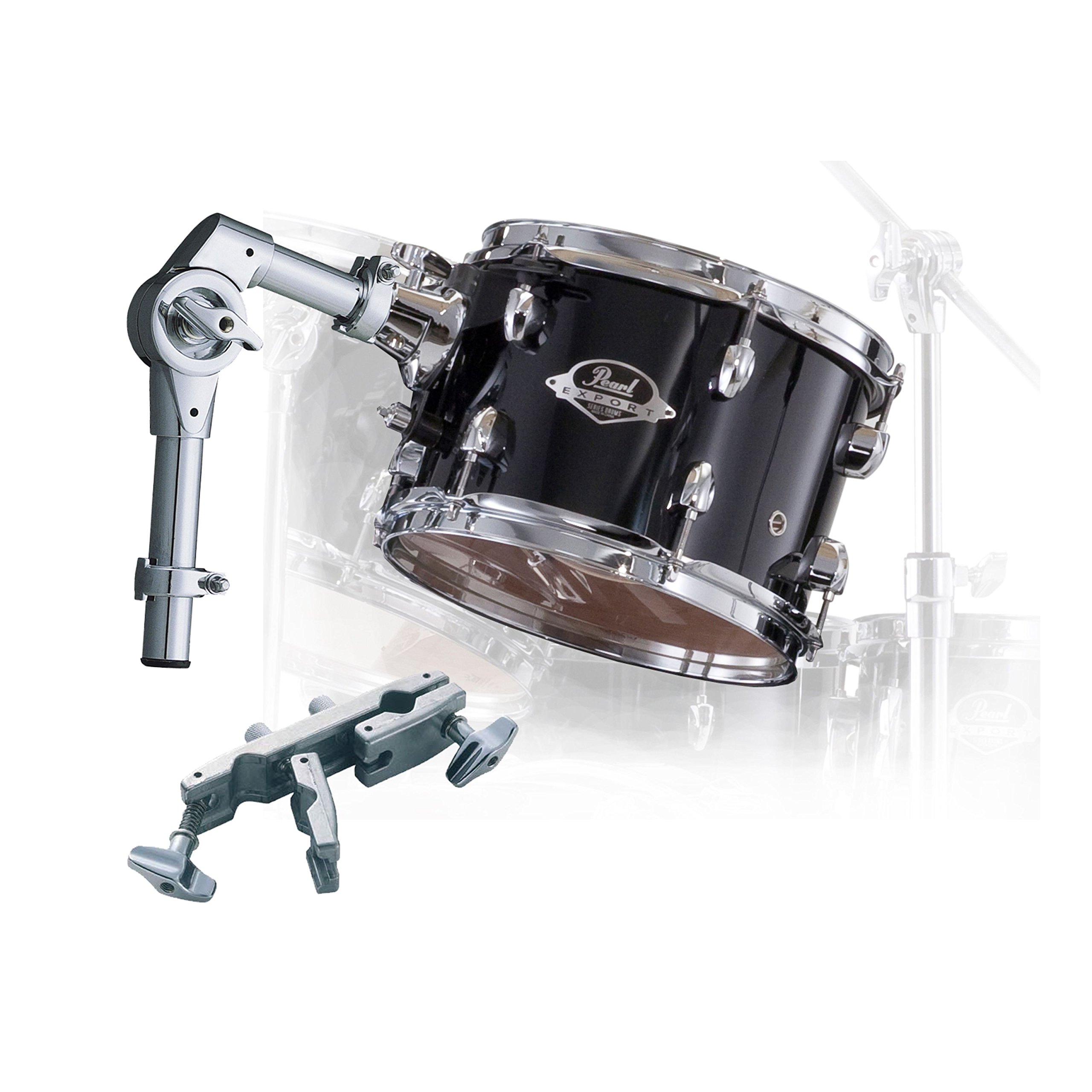 Pearl EXX Série Export Tom Tom Jet Preto com ferragens cromadas 8