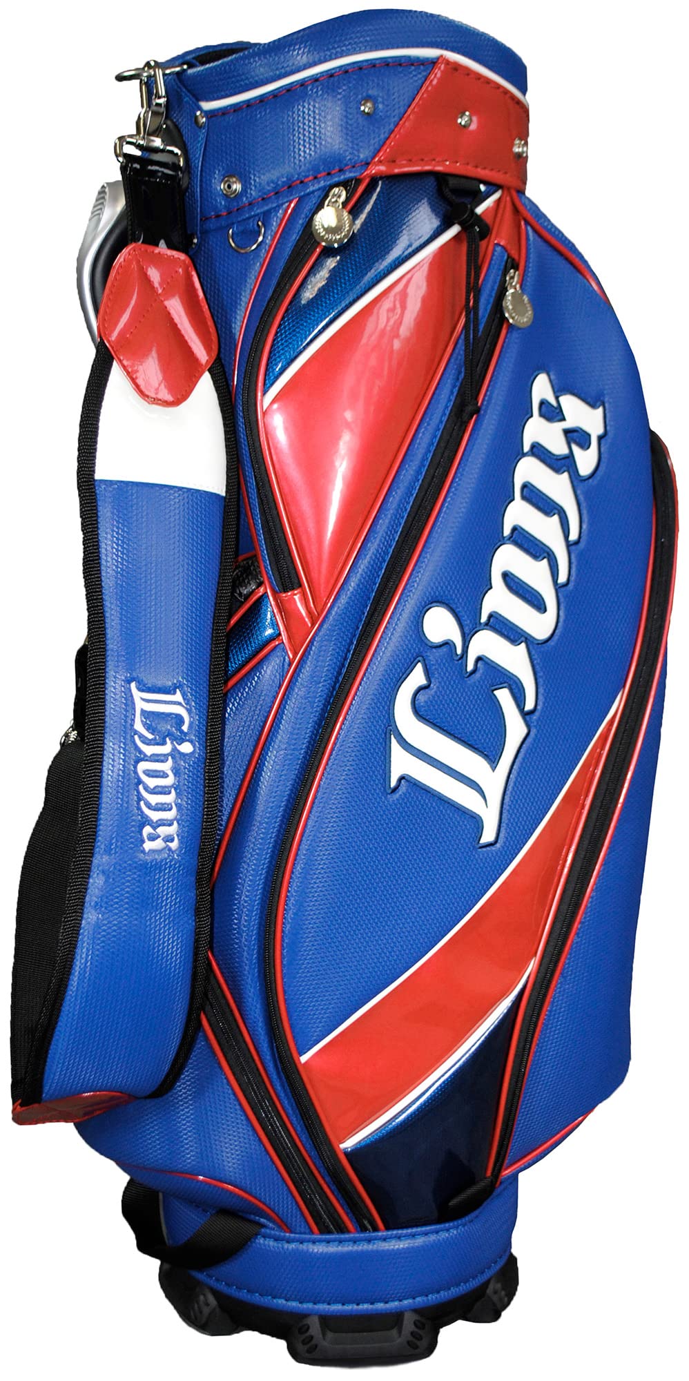 レザックス(LEZAX) 埼玉西武ライオンズ 9.5型キャディバッグ ネイビー SLCB-2437