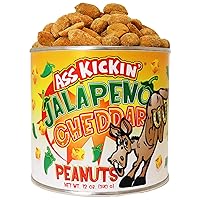 Vista 9 de KICKIN' - Cacahuetes picantes con pimienta habanero – 12 onzas – Cacahuetes picantes y picantes de primera calidad – El mejor aperitivo picante