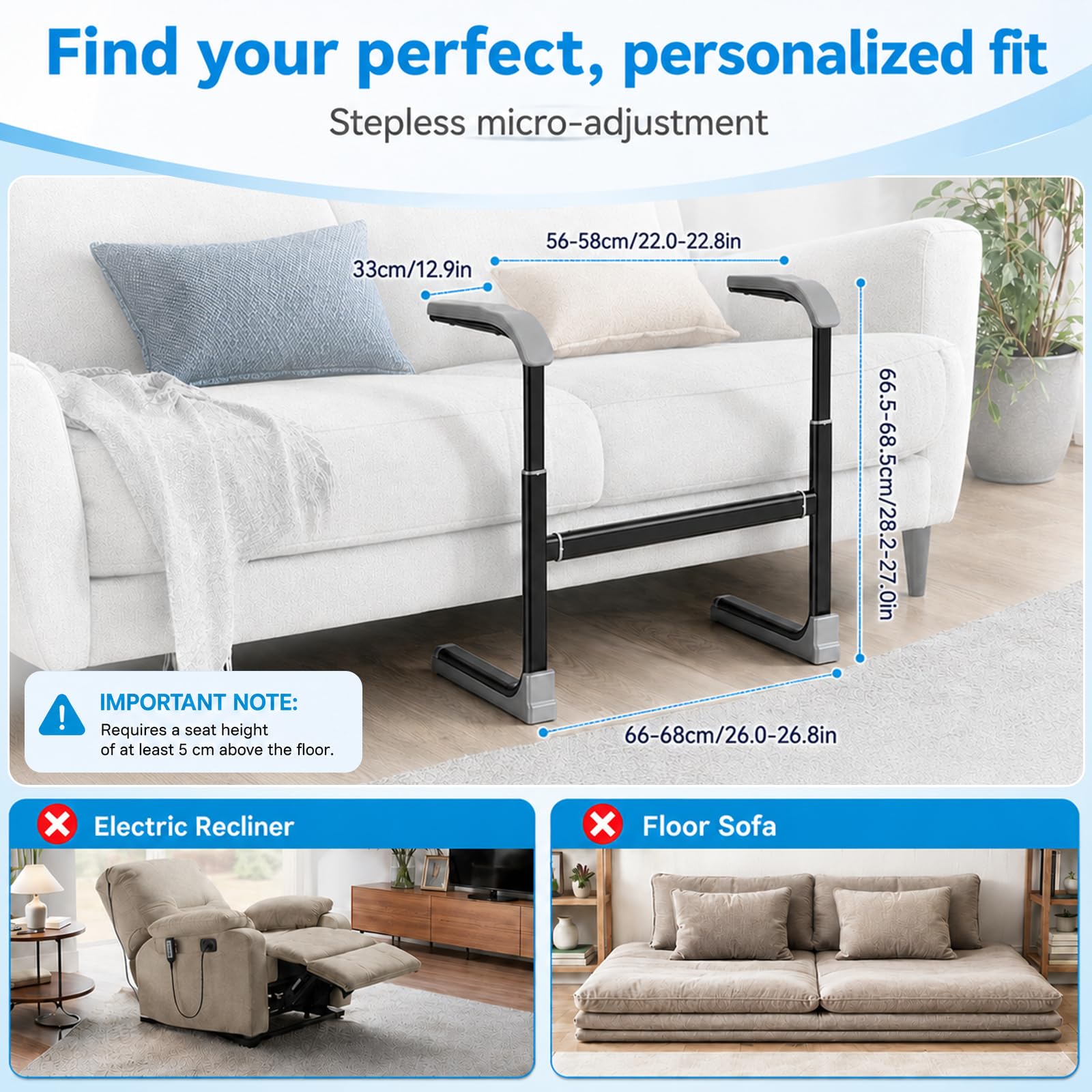 Aufstehhilfe Sofa für Senioren