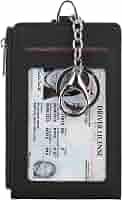CHENSPRX Small RFID Blocking Lanyard Wallet - ID Holder, Keychain, Coin Purse For Travel - View #7