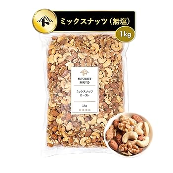 Amazon.co.jp: 富澤商店(TOMIZ) ミックスナッツロースト 3種 無