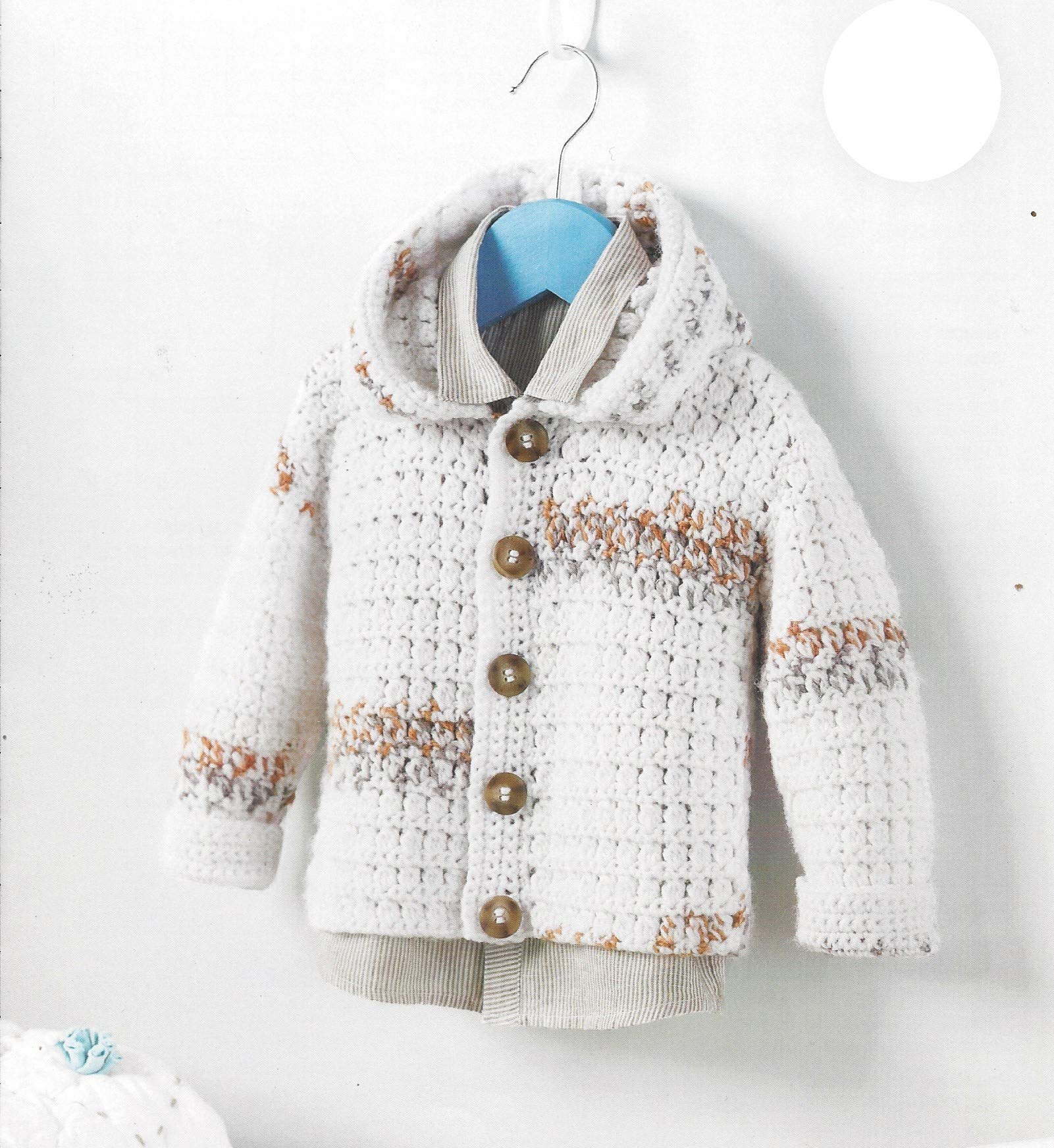 Hayfield Baby Blossom DK Crochet Pattern - 5232 Jacket