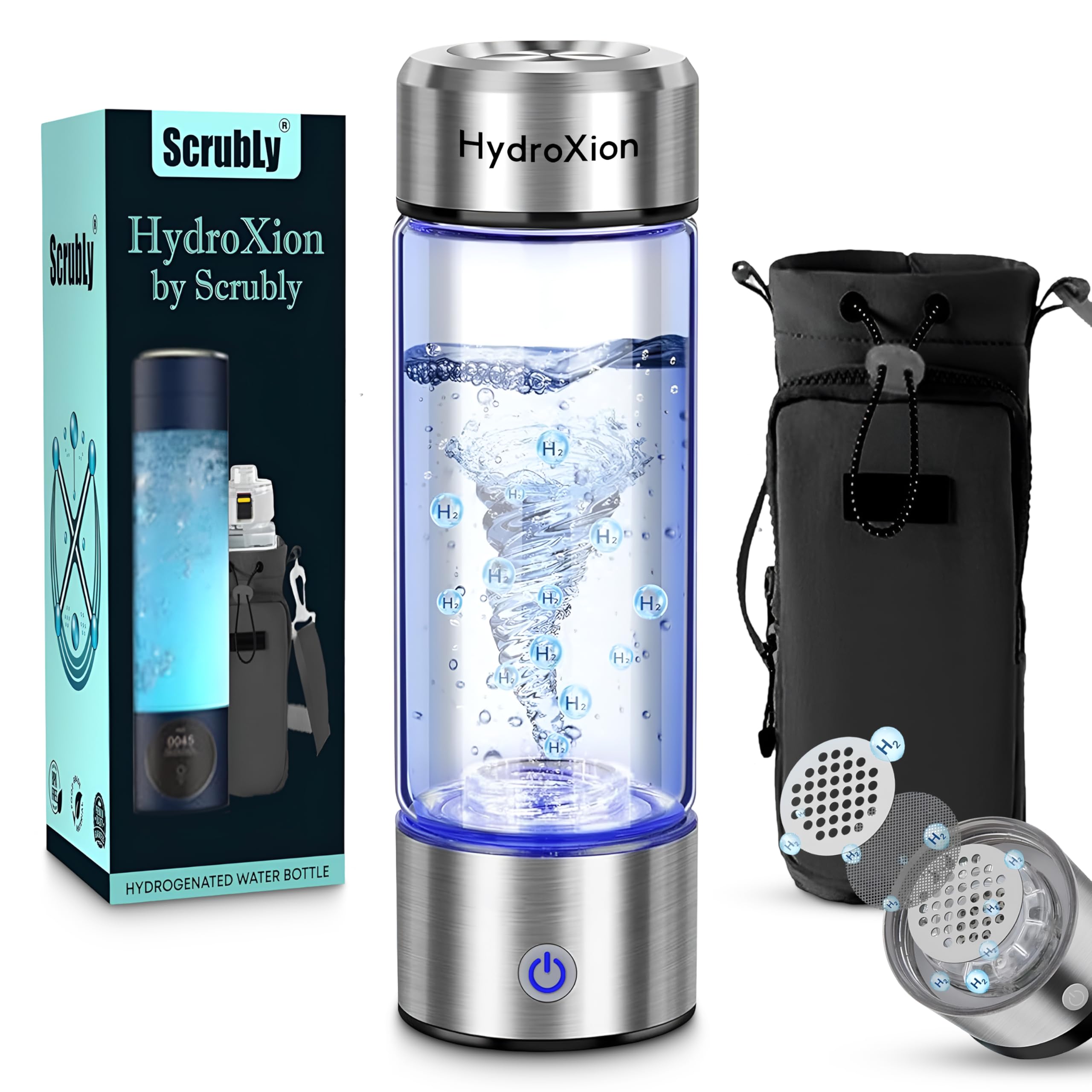 Botella De Agua De Hidrógeno, 410 Ml, Generador Portátil, Ma | Envío Gratis