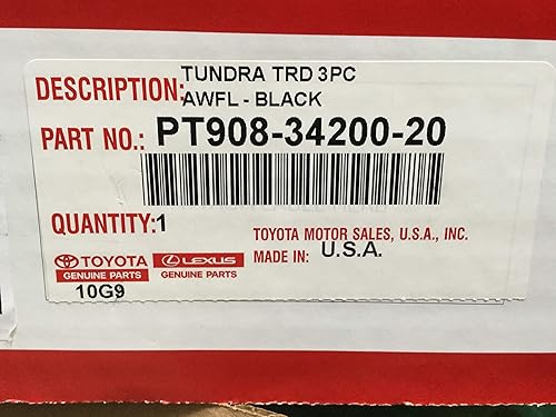 Miniatura 4 de Tundra TRD Pro 2014-2021 Juego de líneas de piso para todo tipo de clima, PT908-34200-20 Crew & Double Cab