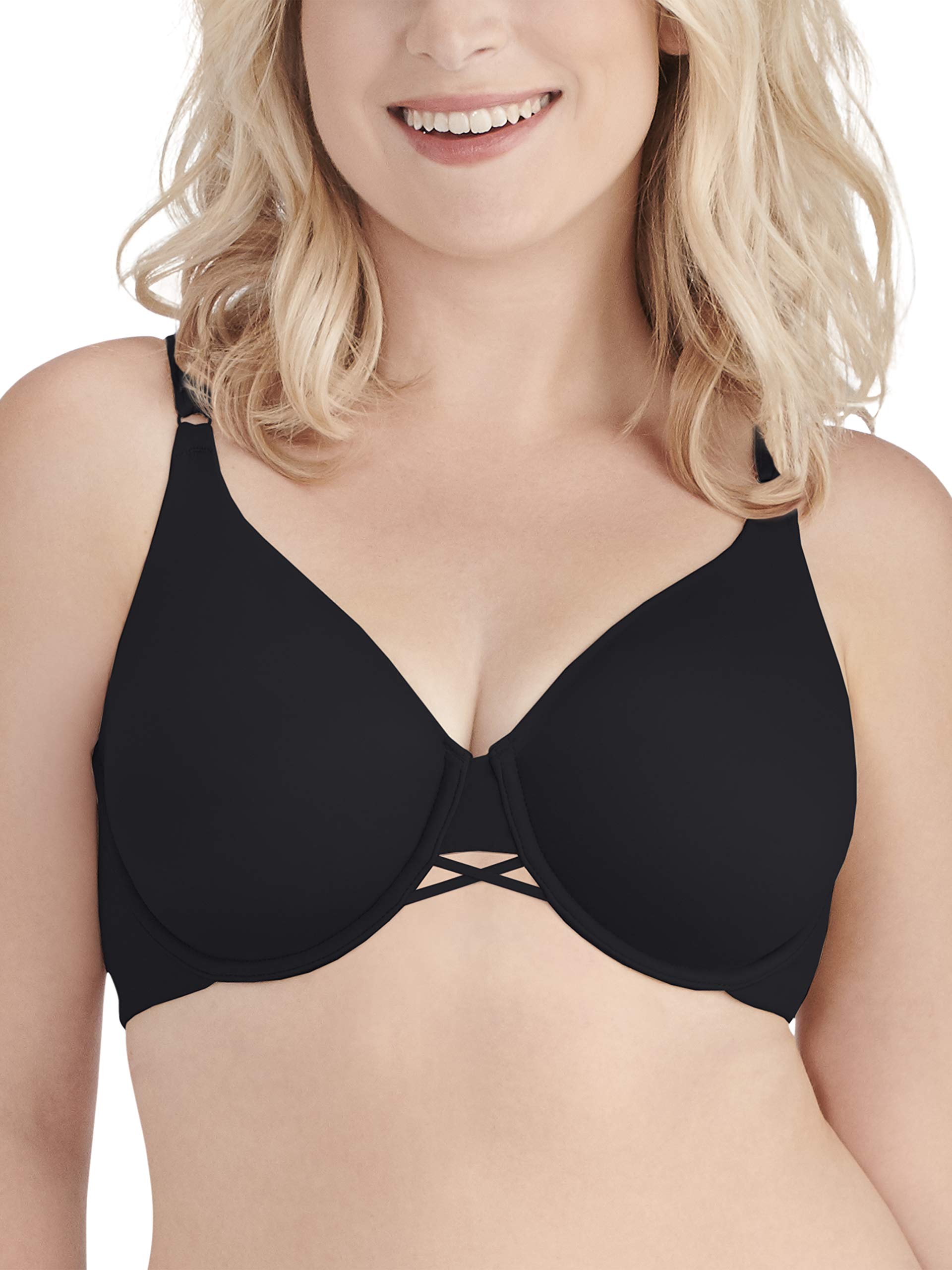 Brilliance by Vanity Fair Womens Full Figure 2-ply Back Smoothing Underwire Bra 76571