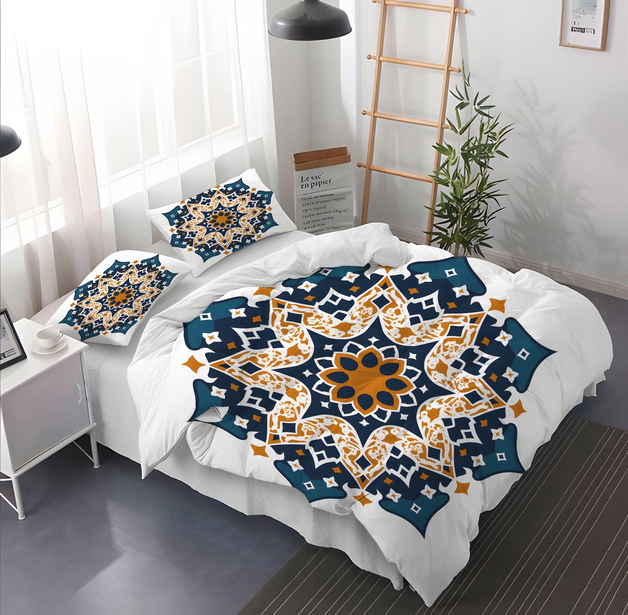 Housse de Couette 220 x 240 Fermeture Éclair Fini la Couette qui Glisse Lit