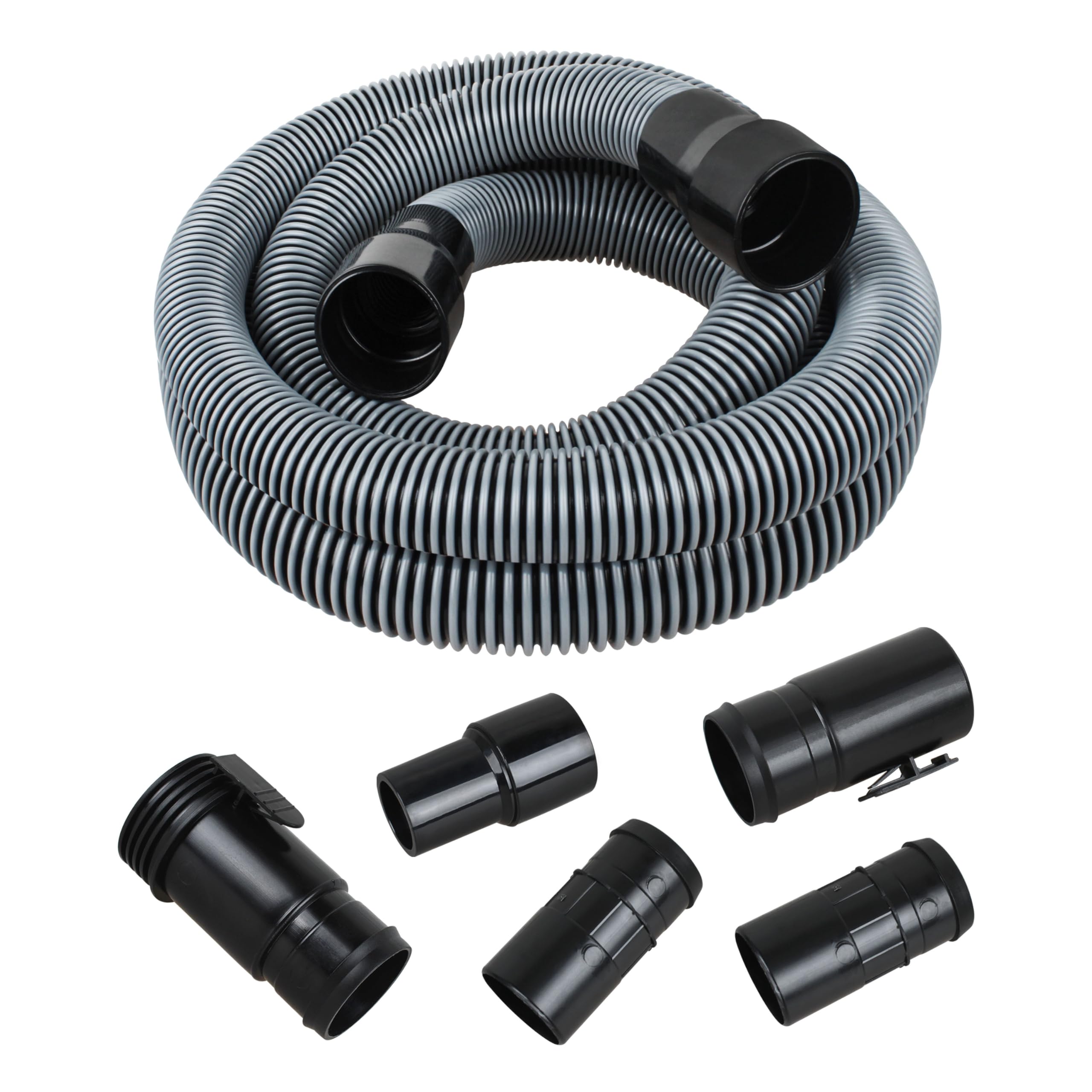Photo 1 of 1-7/8-inch Shop Vacuum Hose for Ridgid Wet/dry Vac Replaceable Parts #WS17823A,10 Feet Long (Black)