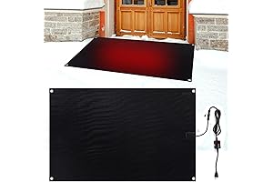 30 x 47 Inches Heated Snow Melting Mats for Entrances