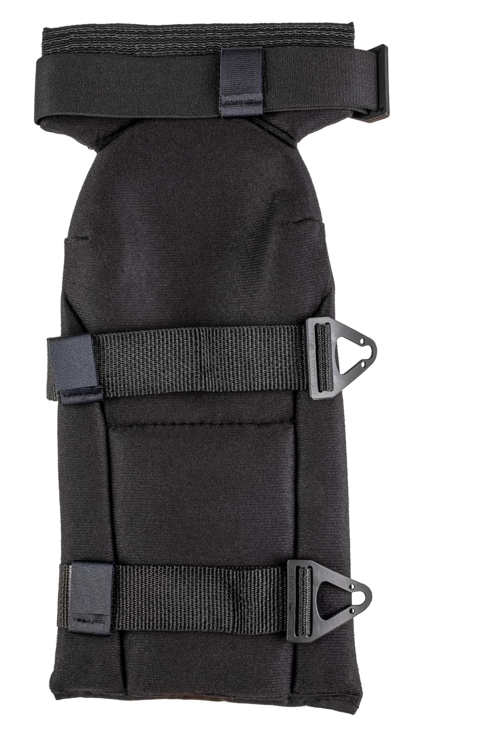 ALTA 52953.00 AltaCONTOUR Extended Knee and Shin Protector, Black Cordura Nylon Fabric, AltaLOK Fastening, Flexible Cap, Long, Black | AltaLok Fastening, Sewn down, Grommeted for extra protection, Maximum surface coverage, Skid resistance
