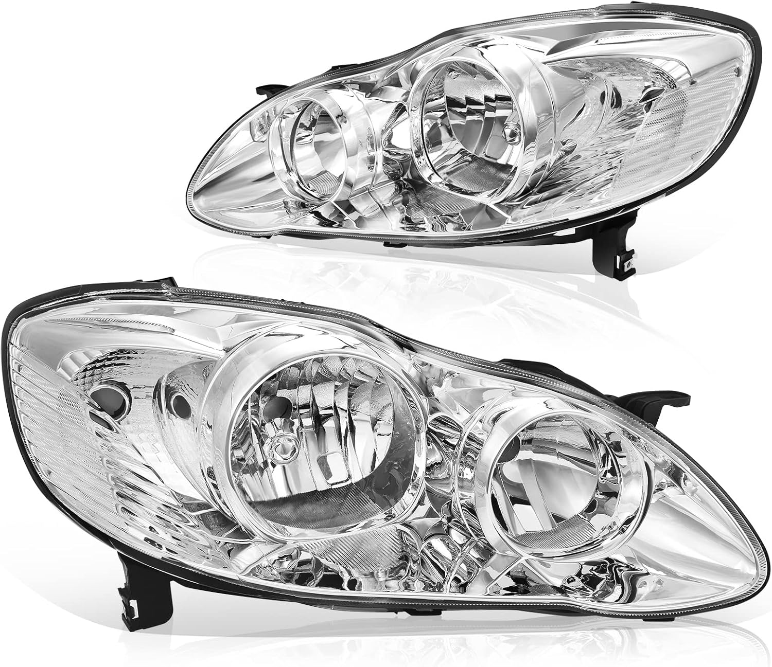 DWVO Headlight Assembly Compatible with 2003 2004 2005 2006