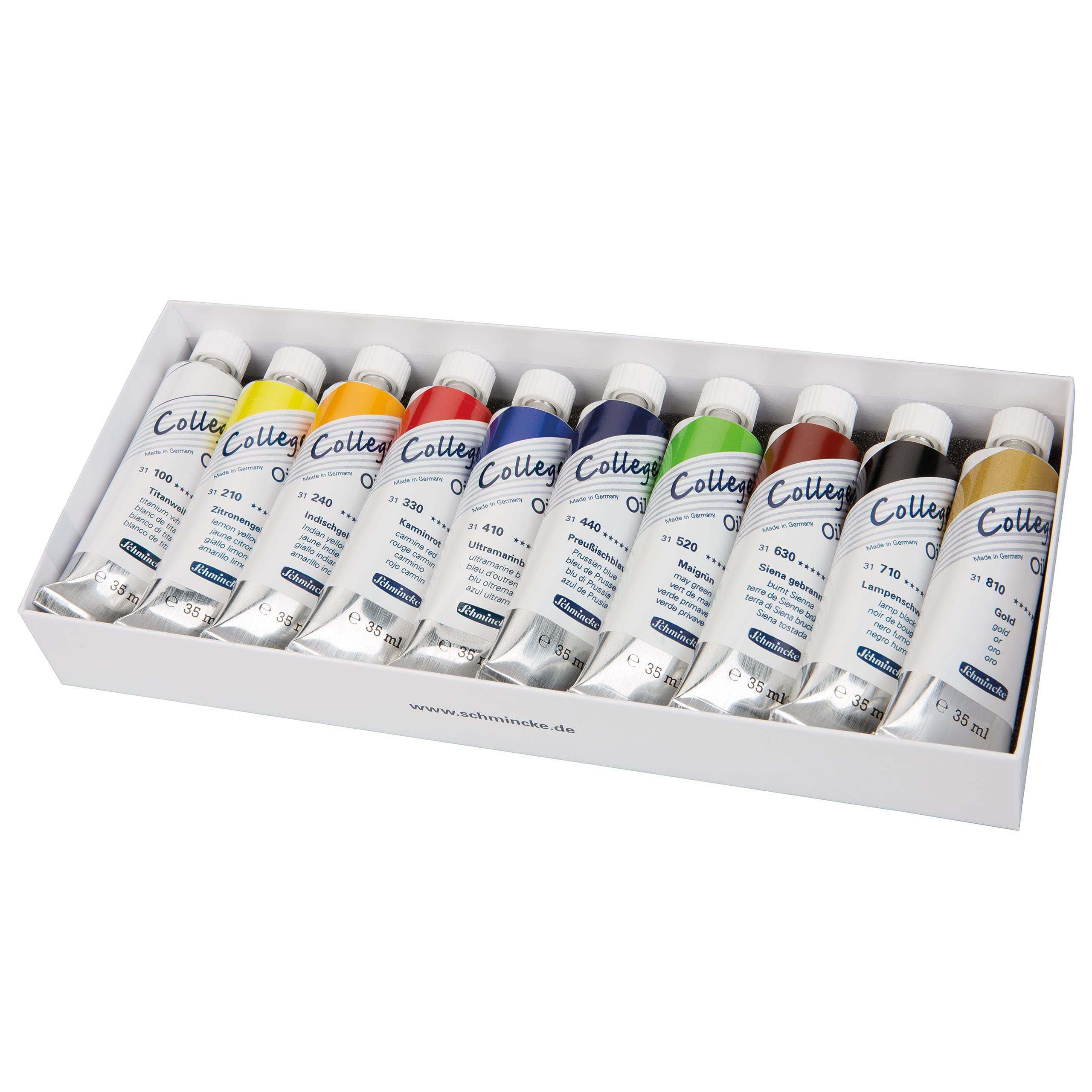 Schmincke Artists Favourites – Set 2 Colori A Olio Norma Professional 35 Ml: Giallo Limone (236) E Magenta (348) - 3