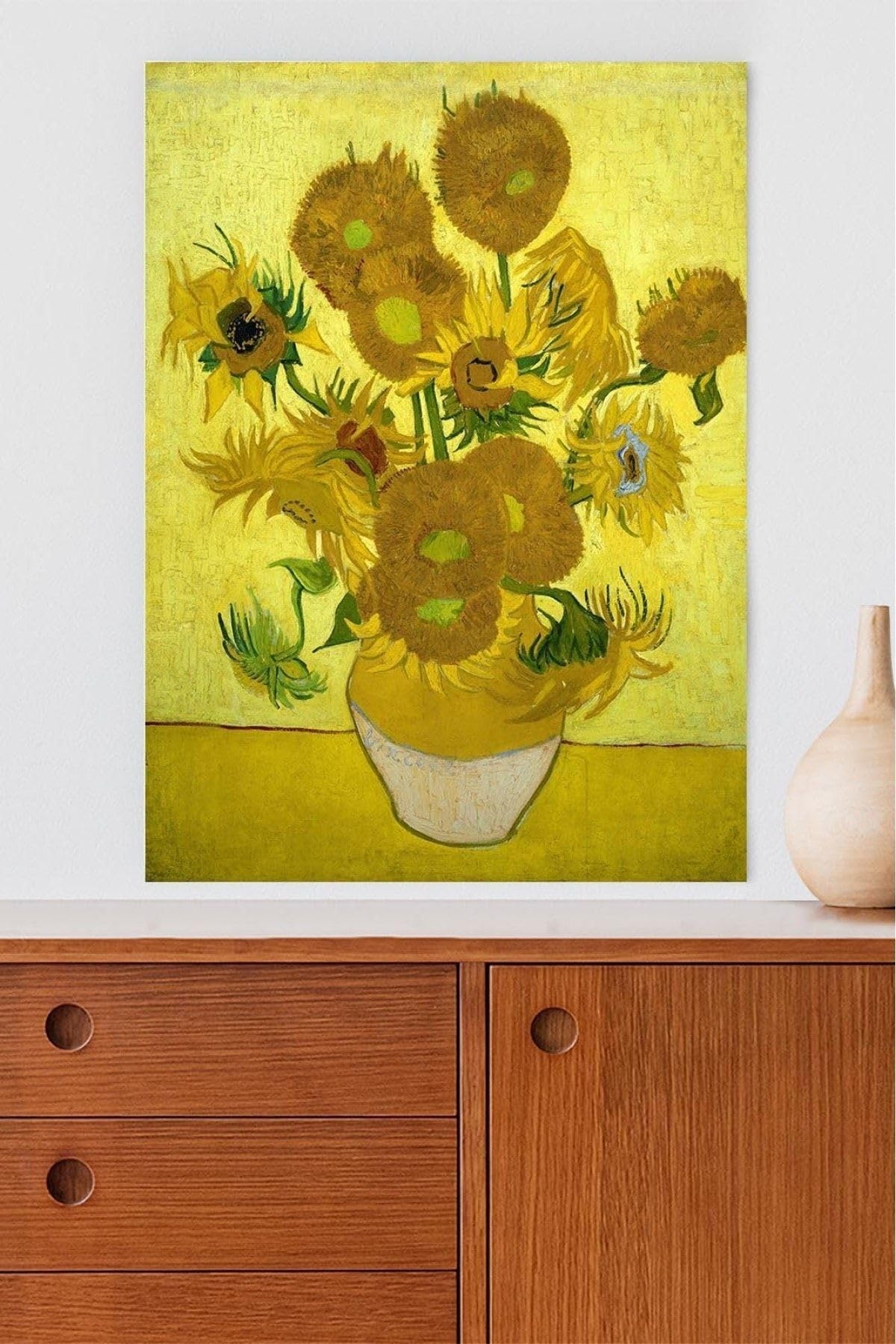 Postermanya (pster19996) Ayçiçekleri - Sunflowers - Van Gogh Sanatsal Poster 30 x 40