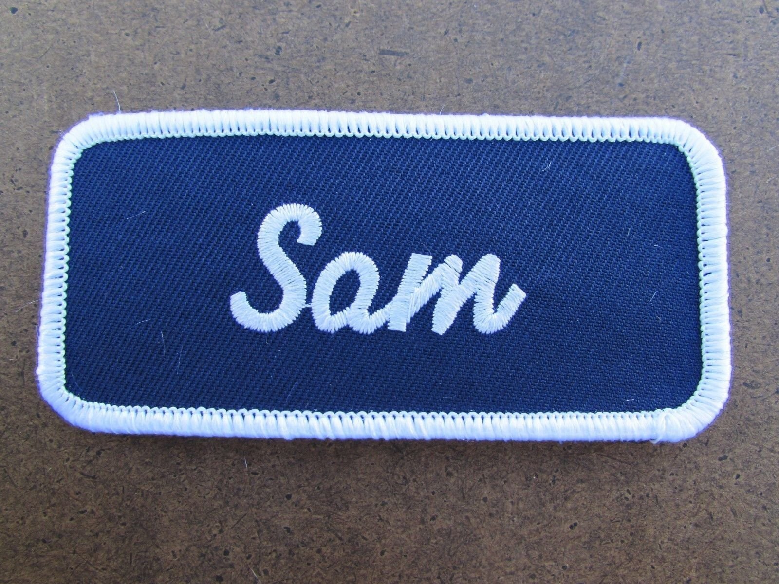 ❗️sam様❗️ Amazon.com: Name Sam Patch Sewn uniform personal patch EMBROIDERED